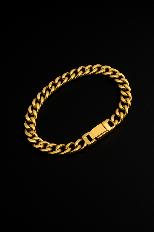 PULSERA CUBANA 8mm