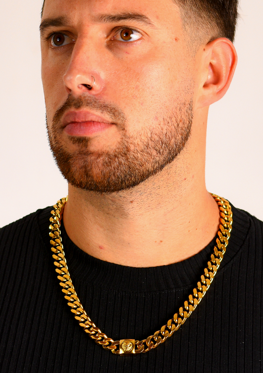 COLLAR CUBANA 12MM LEON c
