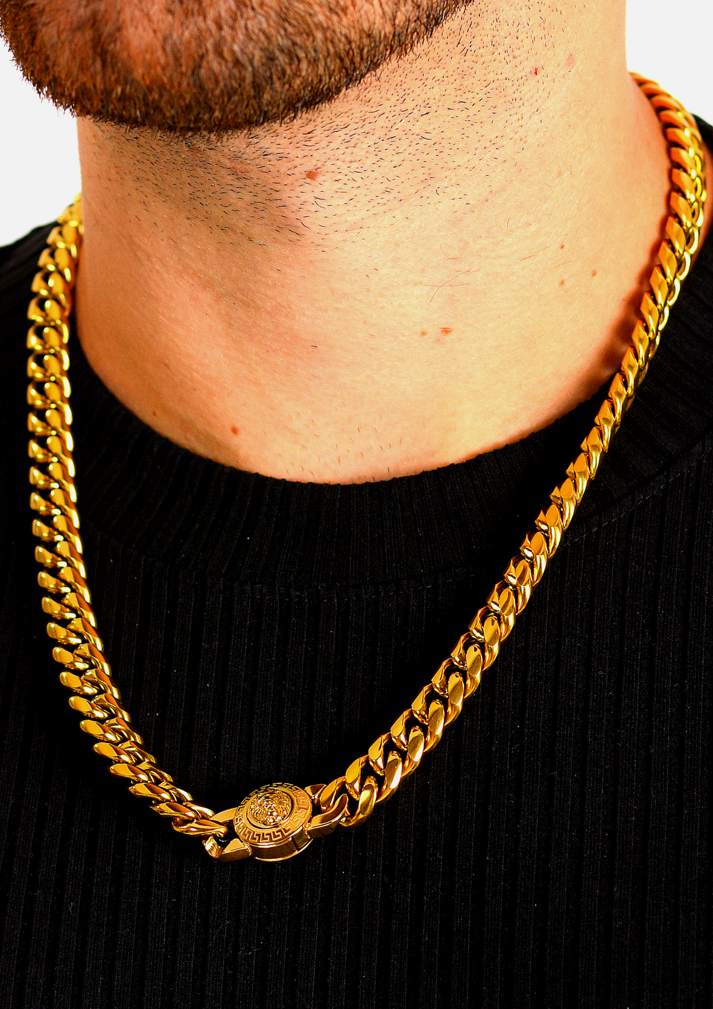 COLLAR CUBANA 12MM LEON