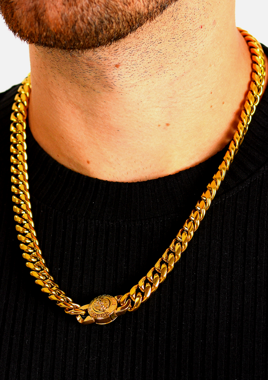 COLLAR CUBANA 12MM LEON