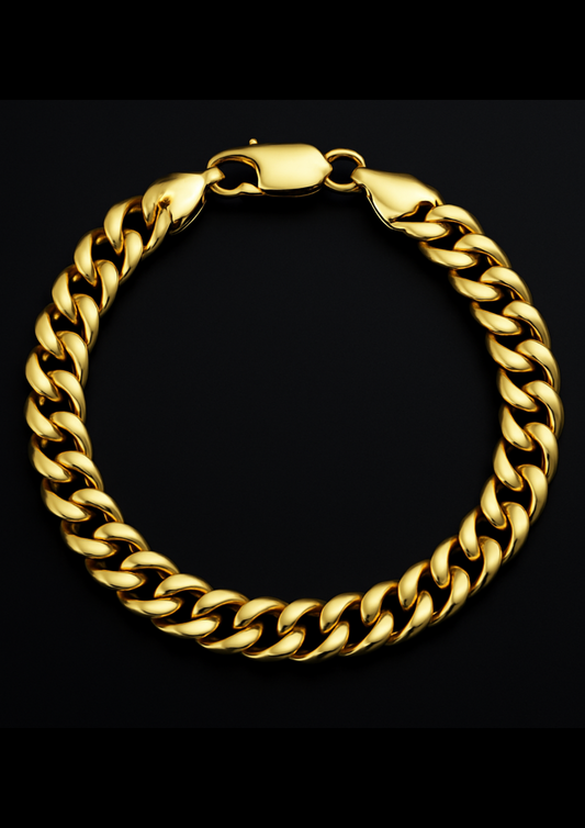 PULSERA CUBANA 9MM