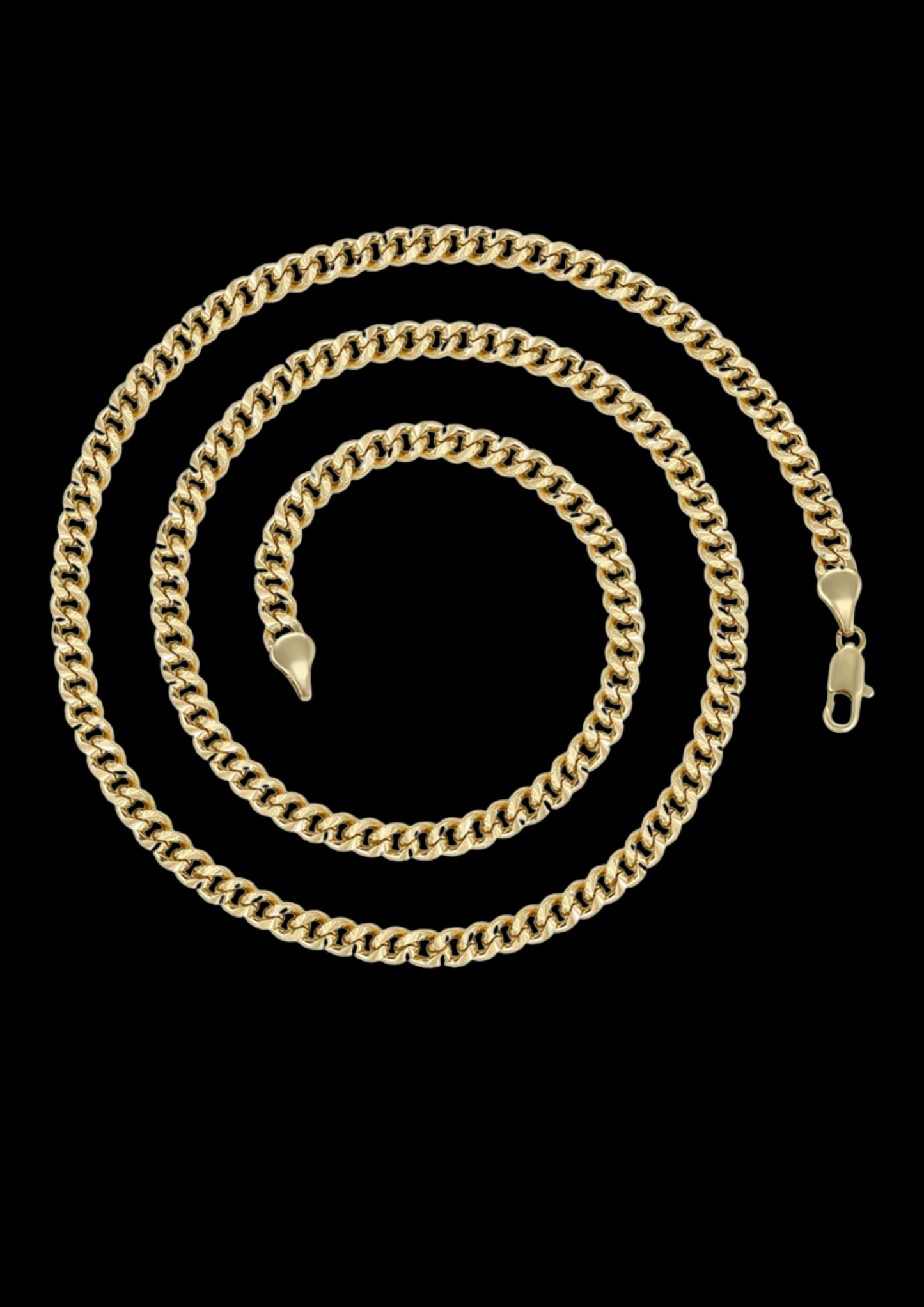 COLLAR CUBANA ARGON  5MM