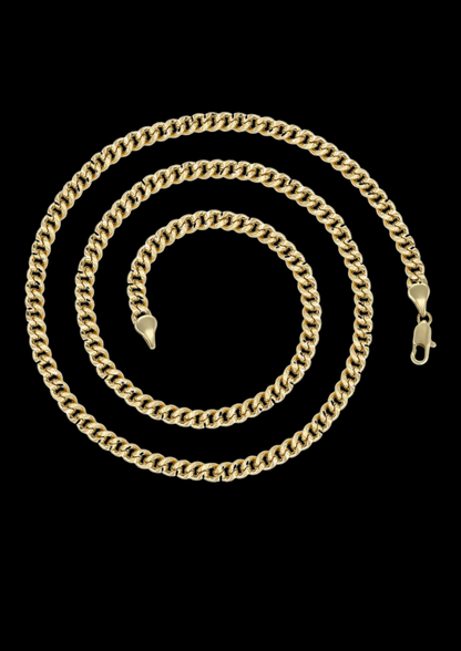 COLLAR CUBANA ARGON  5MM