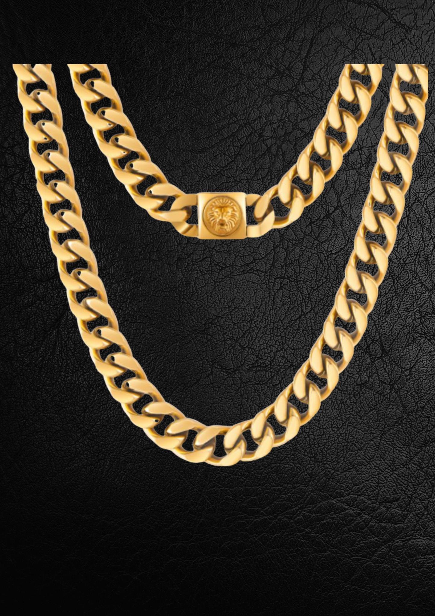 COLLAR CUBANA 12MM LEON c